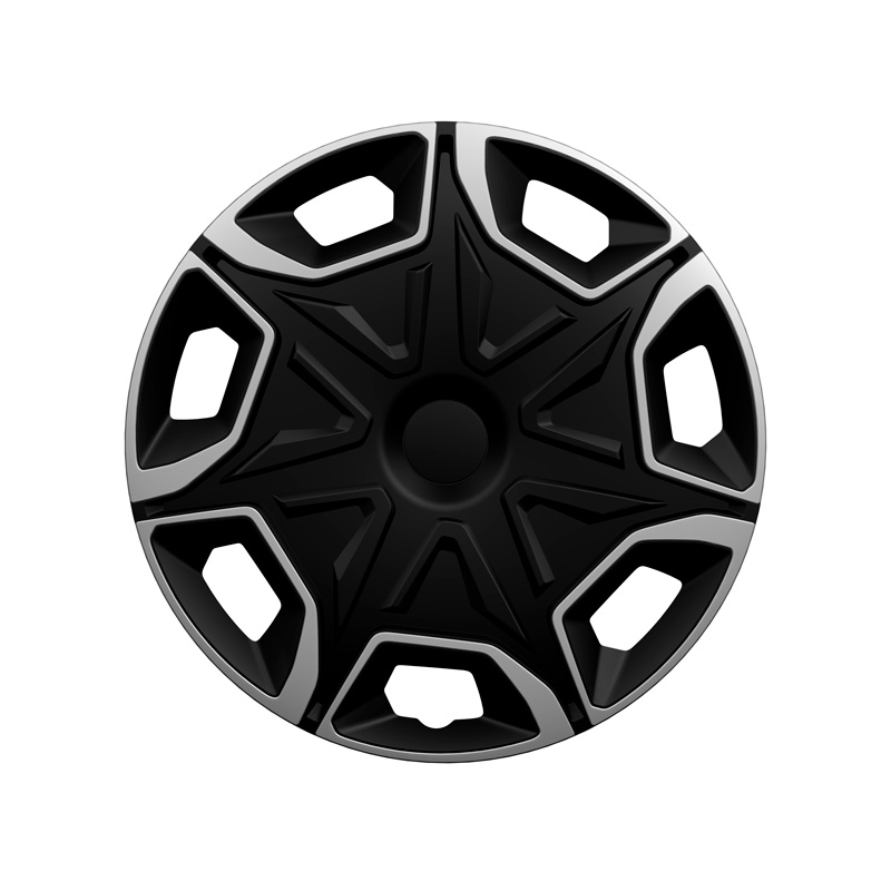 4-Delige Wieldoppenset Blade 16-inch zilver/zwart