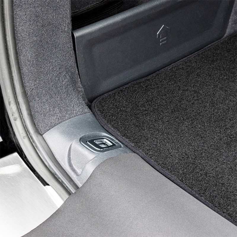 Velours Kofferbakmat  Audi A3 8V 3-deurs 2012-