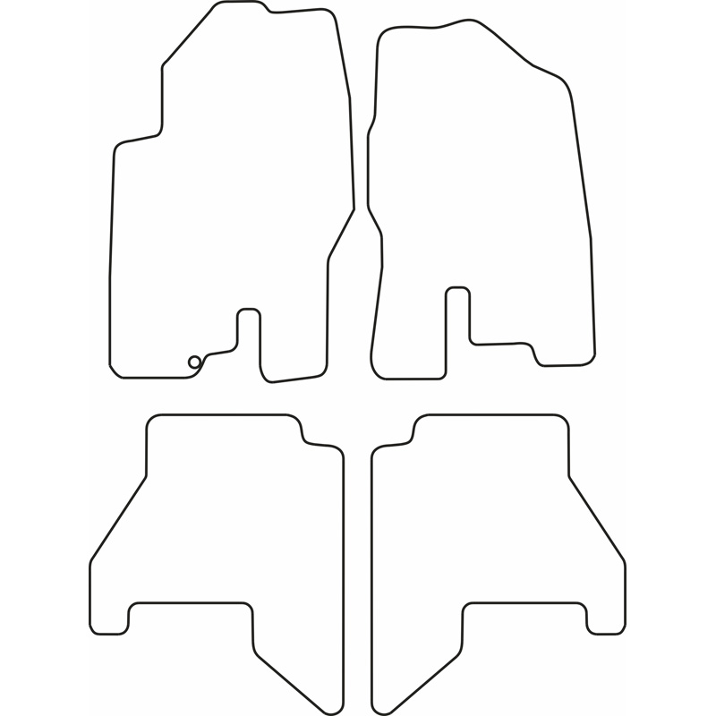 Automatten  Nissan Pathfinder 2005-2013