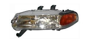 koplamp, H7+H1, elektr verstelb, 5 drs, rechts Rover 400, 1995-2