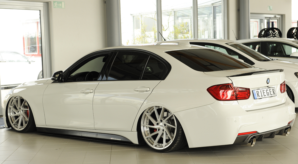 Achter Diffuser BMW 335i/340i F30/F31 2012-... Carbon Look Rieger