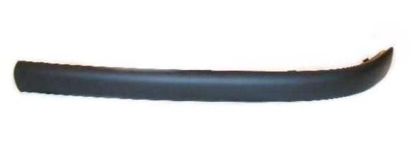 voorbumperlijst, zwart generfd, rechts BMW 3 serie E46, 2001-200