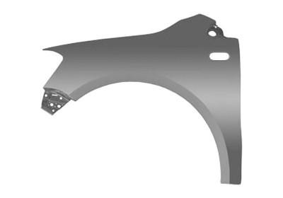 spatbord, links VW Fox, 2005 -