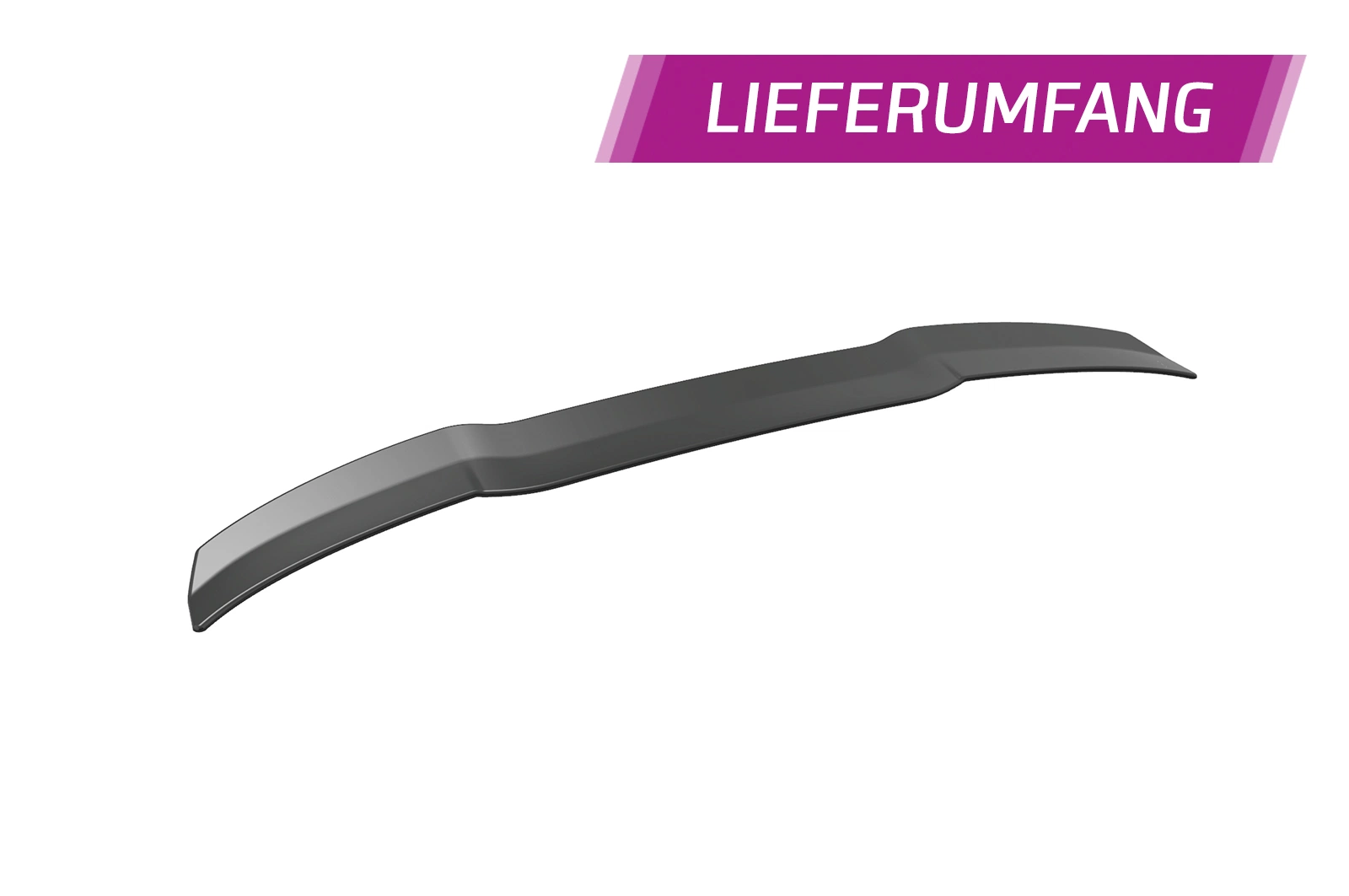 Achterspoiler Ford Fiesta MK8 ST/ST-Line Glans Zwart van CSR Automotive (2017-)