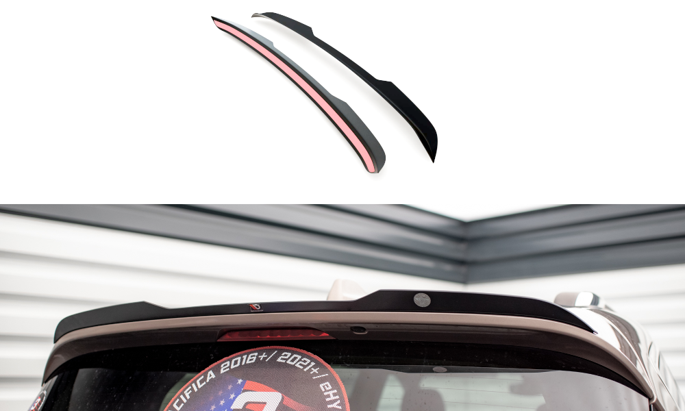 Spoiler  Chrysler Pacifica Maxton Glans Zwart