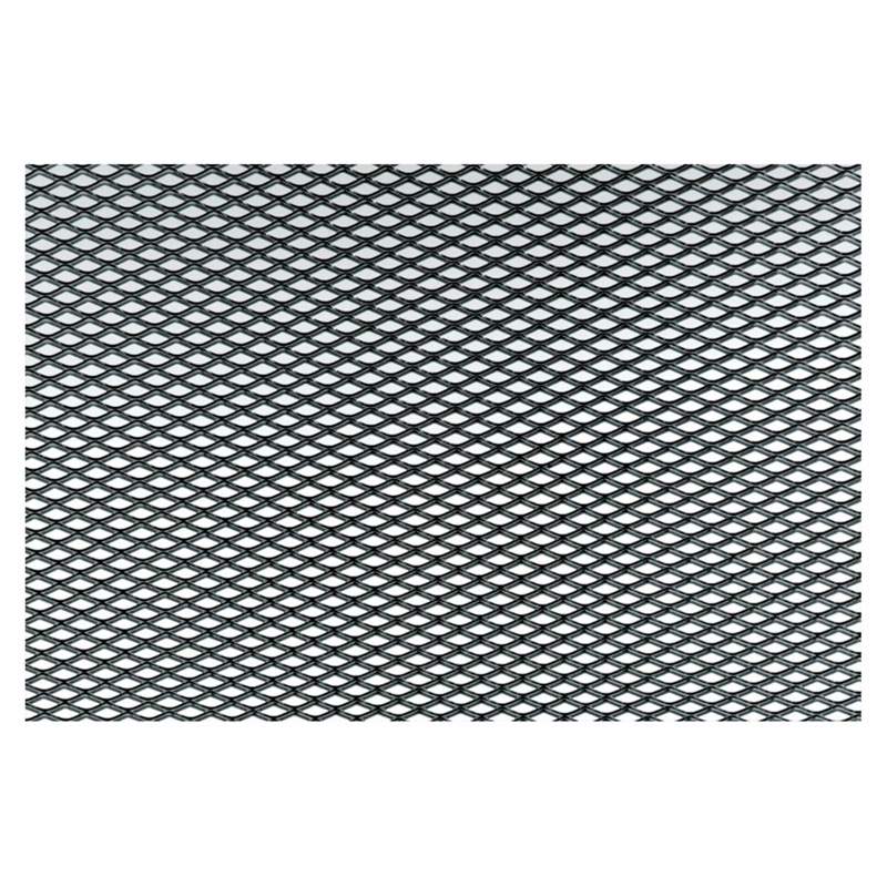 Simoni Racing Zwart Aluminium Racegaas - 100x30cm - Fijnmazig