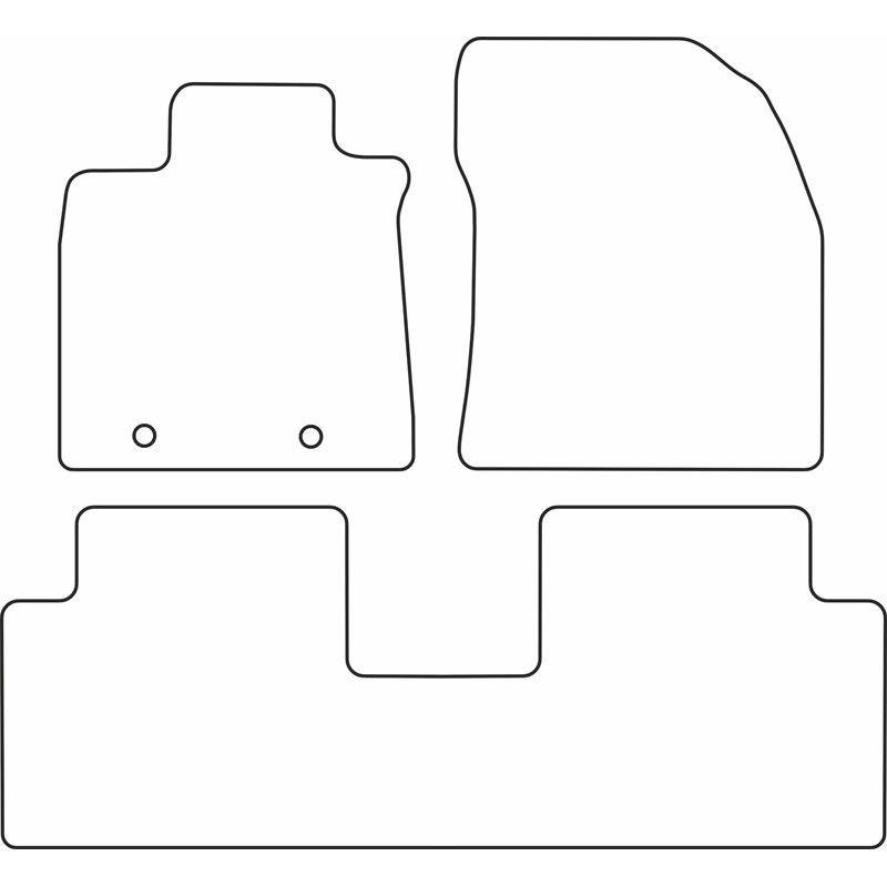 Automatten  Toyota Avensis 2009-2012