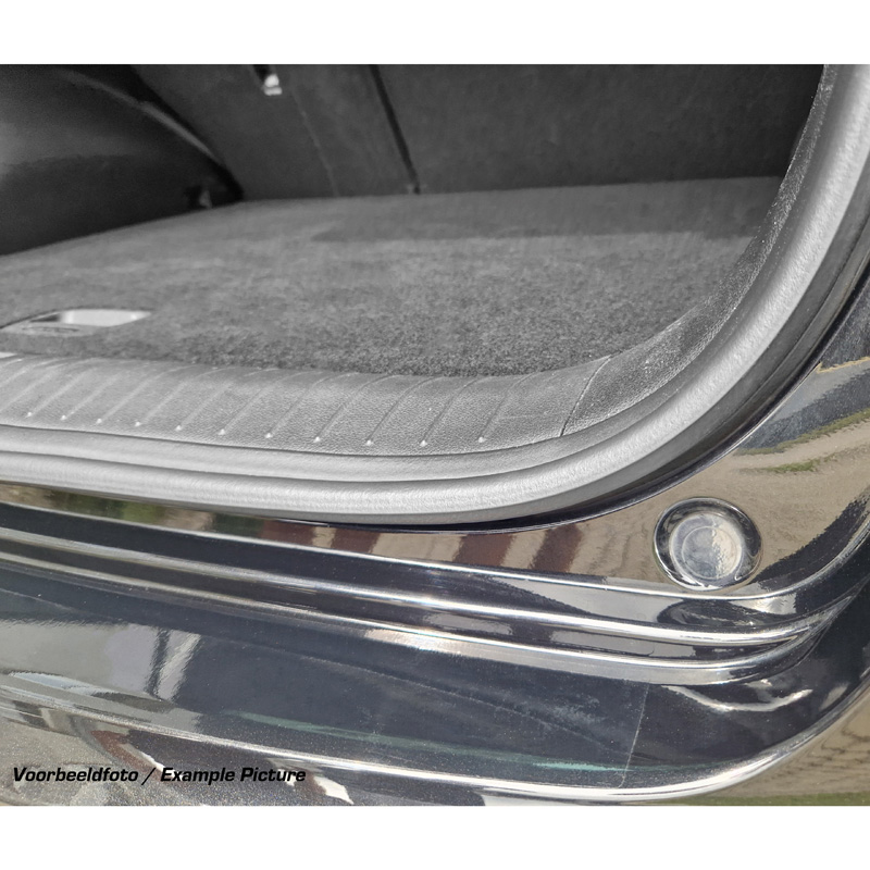 Pasklare Achterbumperbeschermfolie  Dacia Duster I 2010-2017 - Transparant
