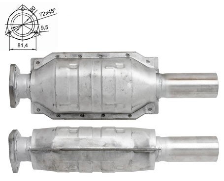 Audi A6 2.5TD 2461 cc 103 Kw / 140 cv AEL Magnaflow CAT Bouwjaar