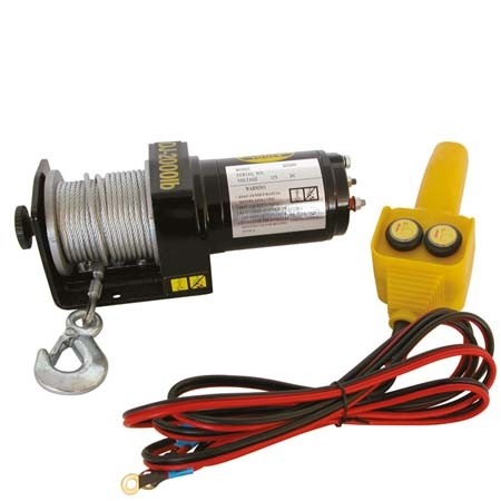 Elek. bumperlier 1000kg 12V. 15m.