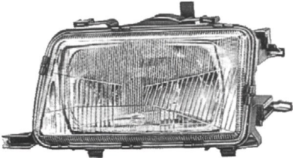 Koplamp links AUDI 80 91-94 BOSCH/MET MOTOR