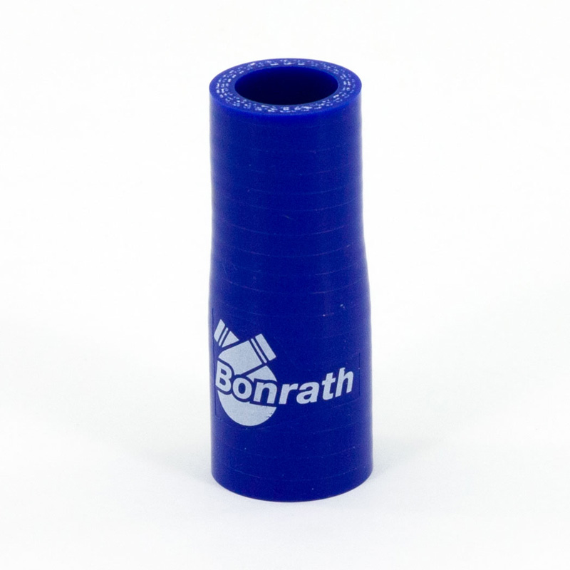 Bonrath Siliconen slang recht Reducer - Lengte:76mm - Ø22>16mm