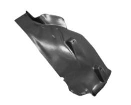 binnenscherm, plastic, voor, rechts Peugeot 407, 2004-2011