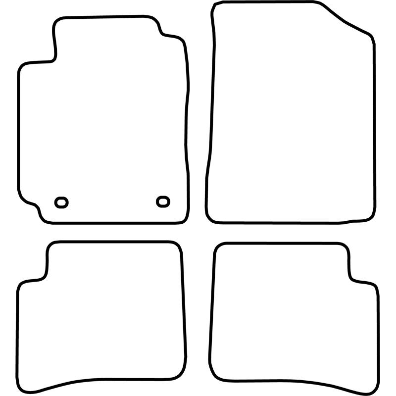 Automatten  Toyota Yaris 5 deurs 1999-2003