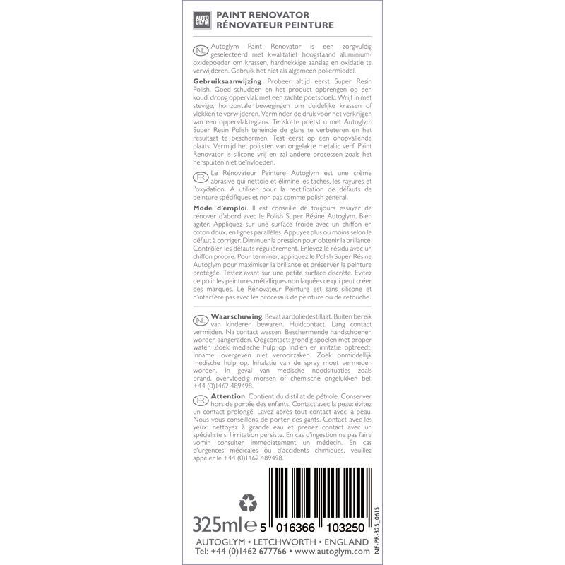 Autoglym Paint Renovator 325ML