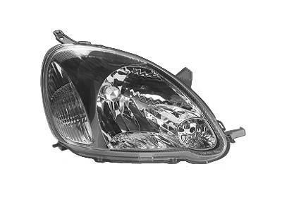 koplamp, model Valeo, H4, elektr verstelb, rechts, 04/2003-Toyot