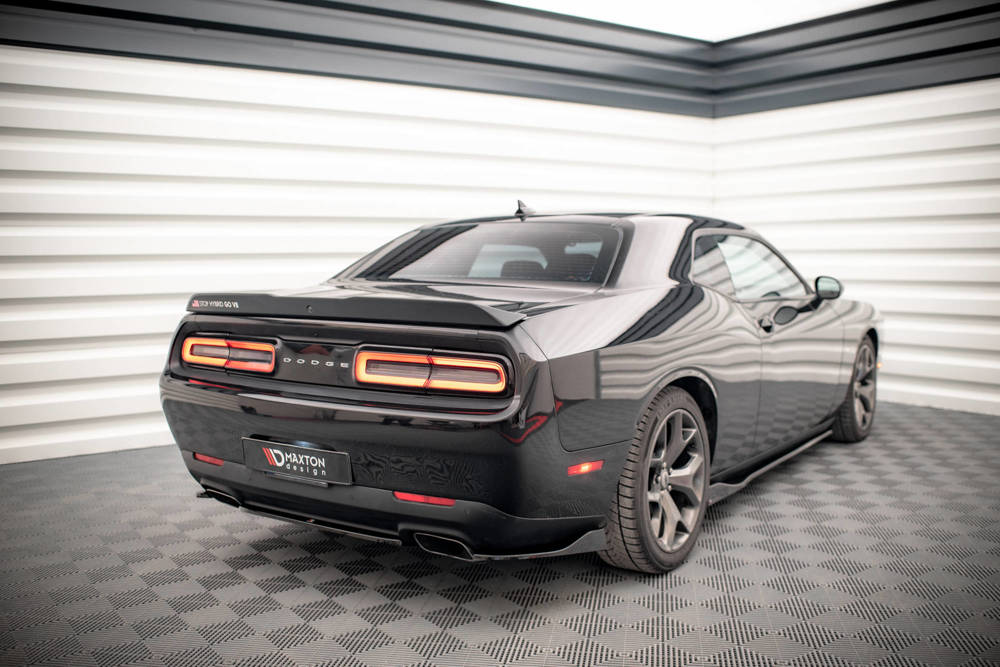 Zijdiffuser Dodge Challenger RT MK3 FL Maxton Glanzend Zwart