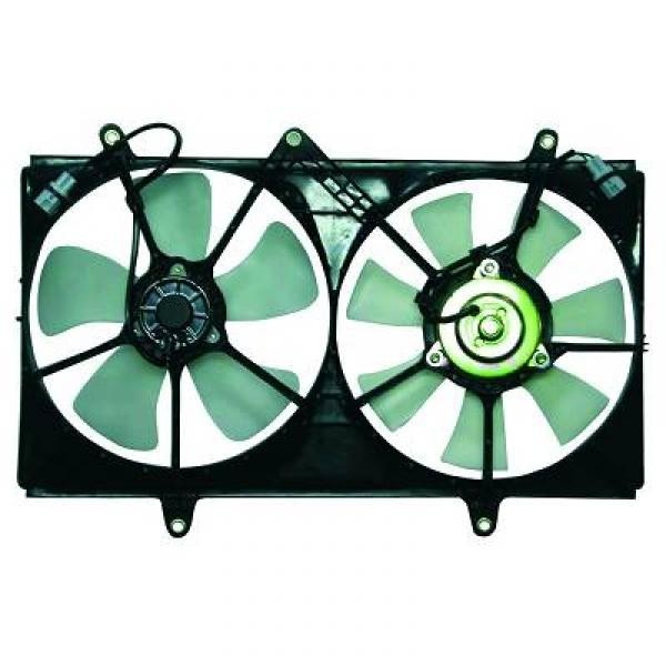 DUBBELE FAN COMPLEET COROLLA 97-02 BENZINE MODELLEN