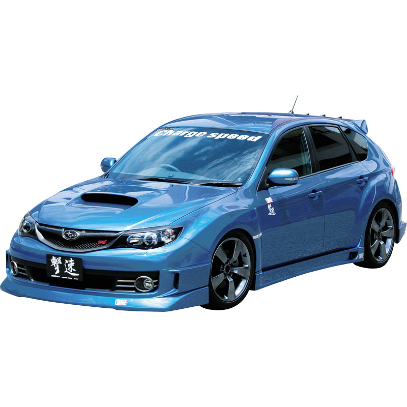 Chargespeed Voorspoiler  Subaru Impreza WRX STi 2008- HalfType (FRP)