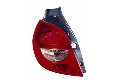 achterlicht, zonder fittingdeel, rechts Renault Clio, 2005-2009