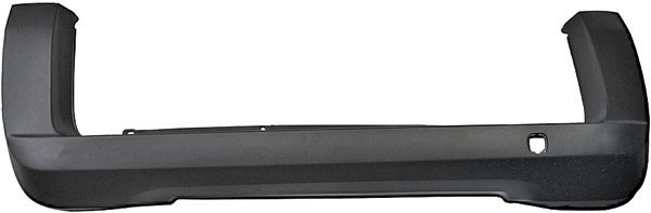 AchterBumper FIORINO, 08->> ZWART, NIET voor QUBO