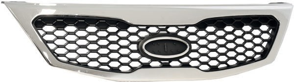 Radiator Grill KIA SORENTO, 10->> met ChroomRAND
