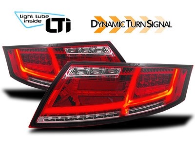 Achterlichten passend voor Audi TT 8J Dynamic LED Red