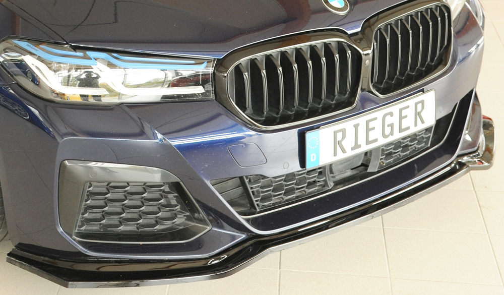 Voorspoiler BMW 5 Series G30 – 07/2020 glans zwart
