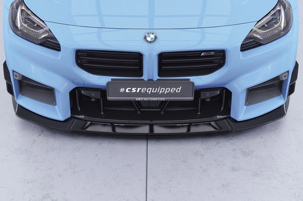 Performance Flaps Glanzend Zwart BMW M2 G87 Coupé – CSR Automotive Racing Canards met ABE