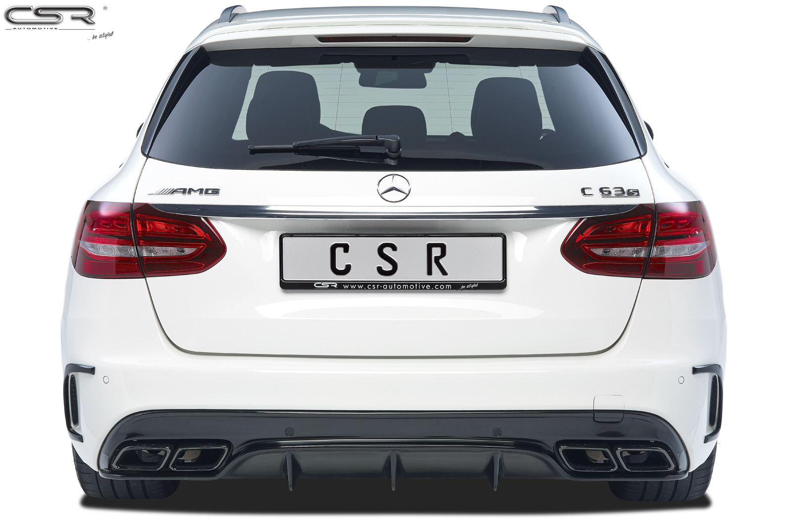 Airintakes frame achterzijde Mercedes-Benz C-Klasse S205