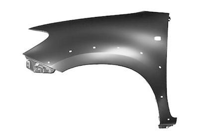 spatbord, met gaten voor spatbordverbreder, links Toyota Hi-lux,