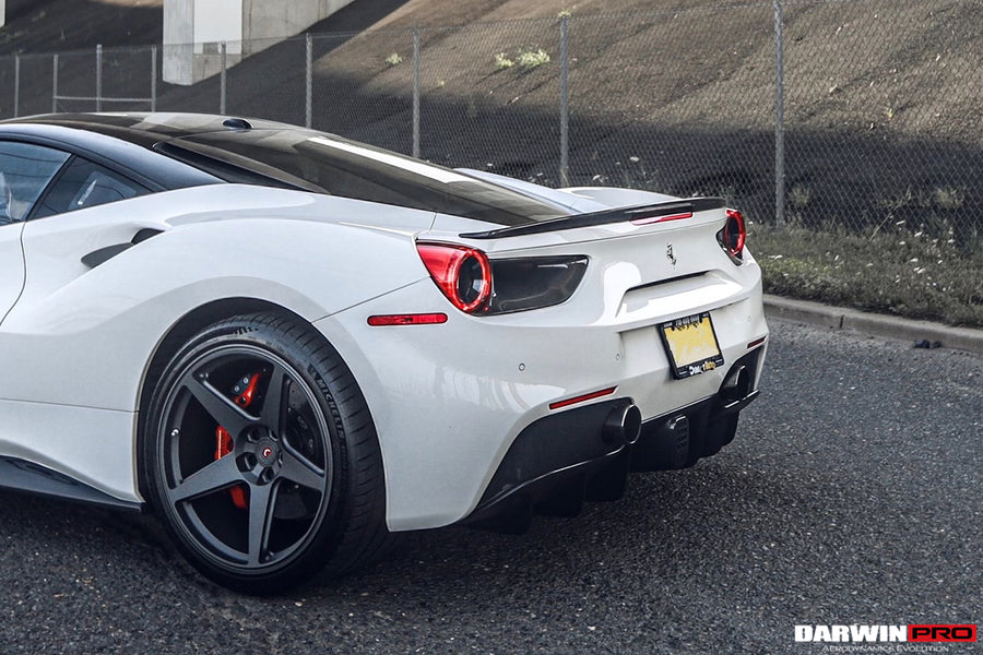 Ferrari 488 GTB BKSS Style Carbon Fiber Spoiler 2015-2020