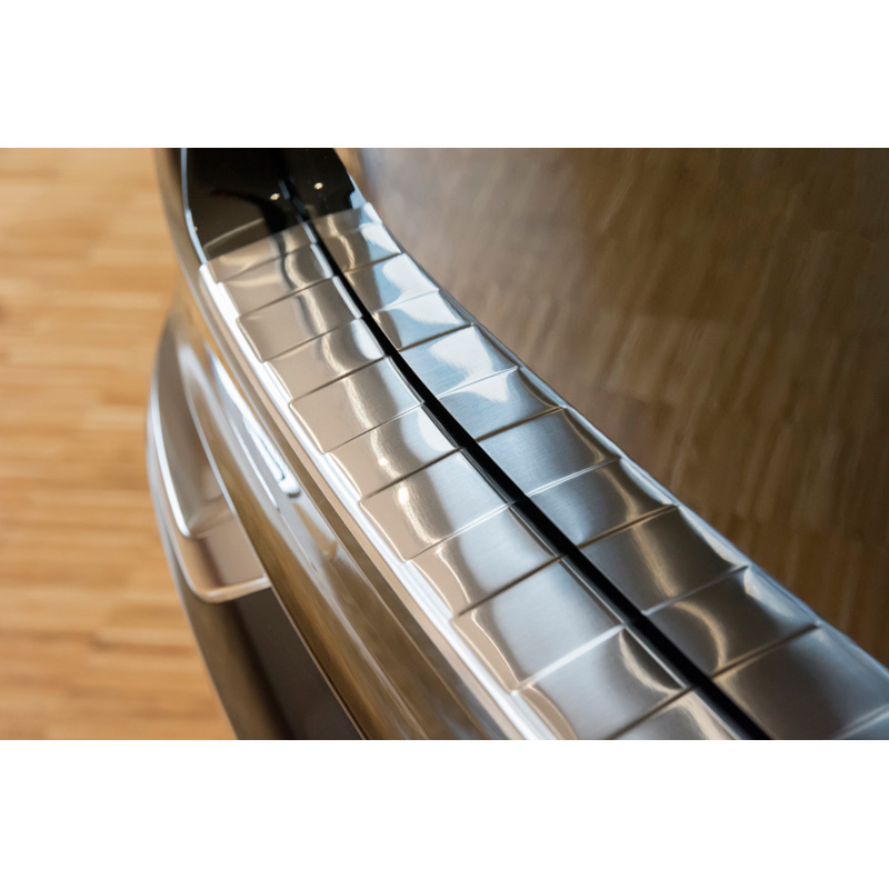 RVS Achterbumperprotector  Volvo XC90 2015-2019 & alle Facelift modellen 'Ribs'