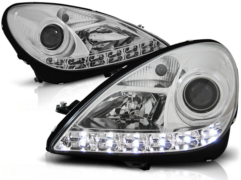 Koplampen Mercedes SLK R171 04.11 DRL Look