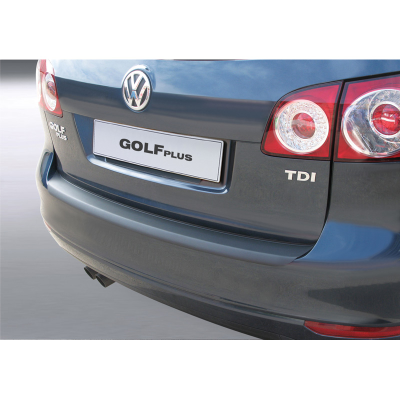 ABS Achterbumper beschermlijst  Volkswagen Golf VI Plus 2009-2014 Zwart
