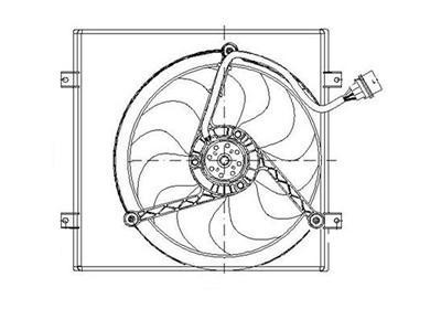 ventilator, 1.4/1.6 Seat Ibiza/Cordoba, 2002-2008