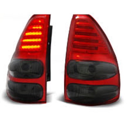 Achterlichten Toyota Land cruiser 120 03-09 Rood Smoke