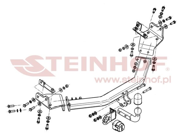 Trekhaak Fiat Freemont 2011-....