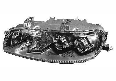 koplamp, Valeo, H1+H1, elektr verstelb, incl motortje, rechts, 0