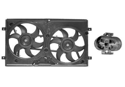 ventilators, compleet, Type 3, 2.5TDi, 300w, 320mm doorsnede VW