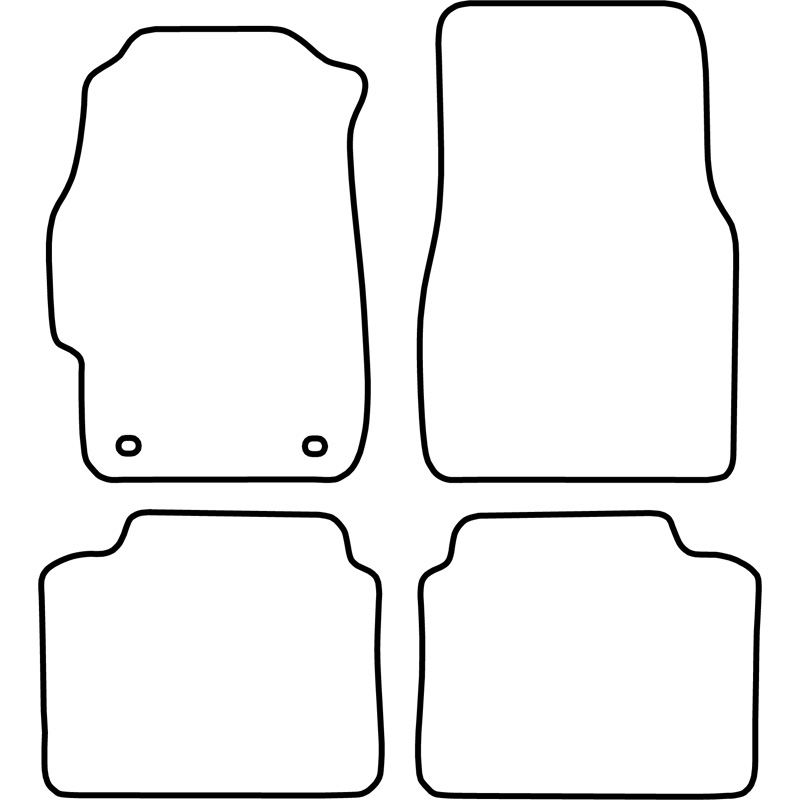 Automatten  Honda Civic 3 deurs 1996-2001