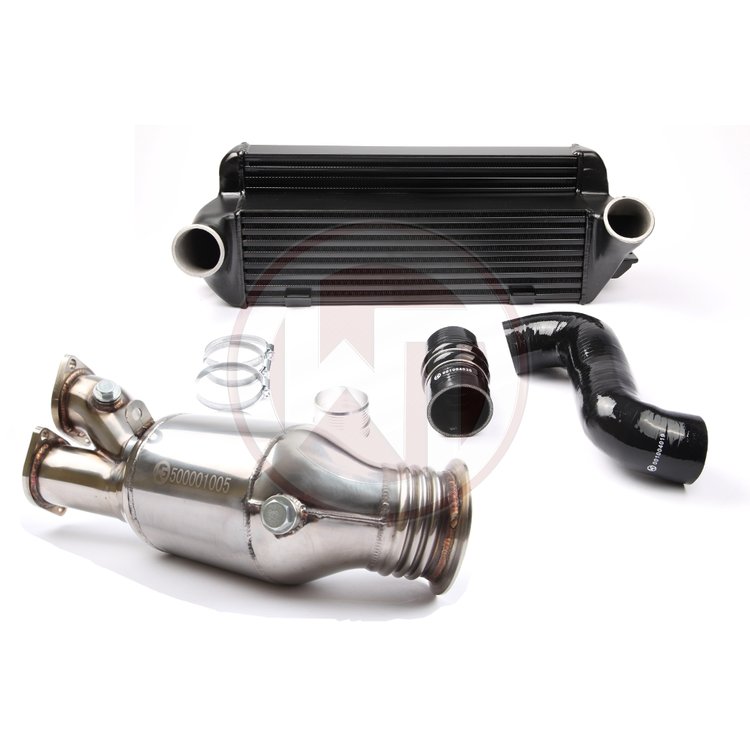 BMW 3-Serie N55 mot. 335(x)i E90/91/92/93 Competition kit: Intercooler EVO 2 + Downpipe incl. kat
