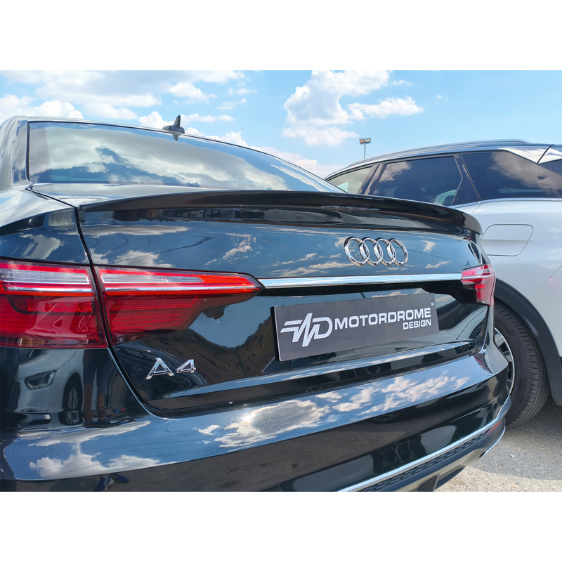 Motordrome Achterspoilerlip  Audi A4 B9 Sedan 2015-2024 (PU)