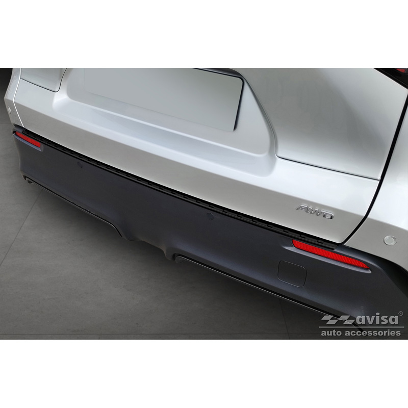 Matzwart RVS Achterbumperprotector  Toyota bZ4X 2021- & Subaru Solterra 2022- 'Ribs'